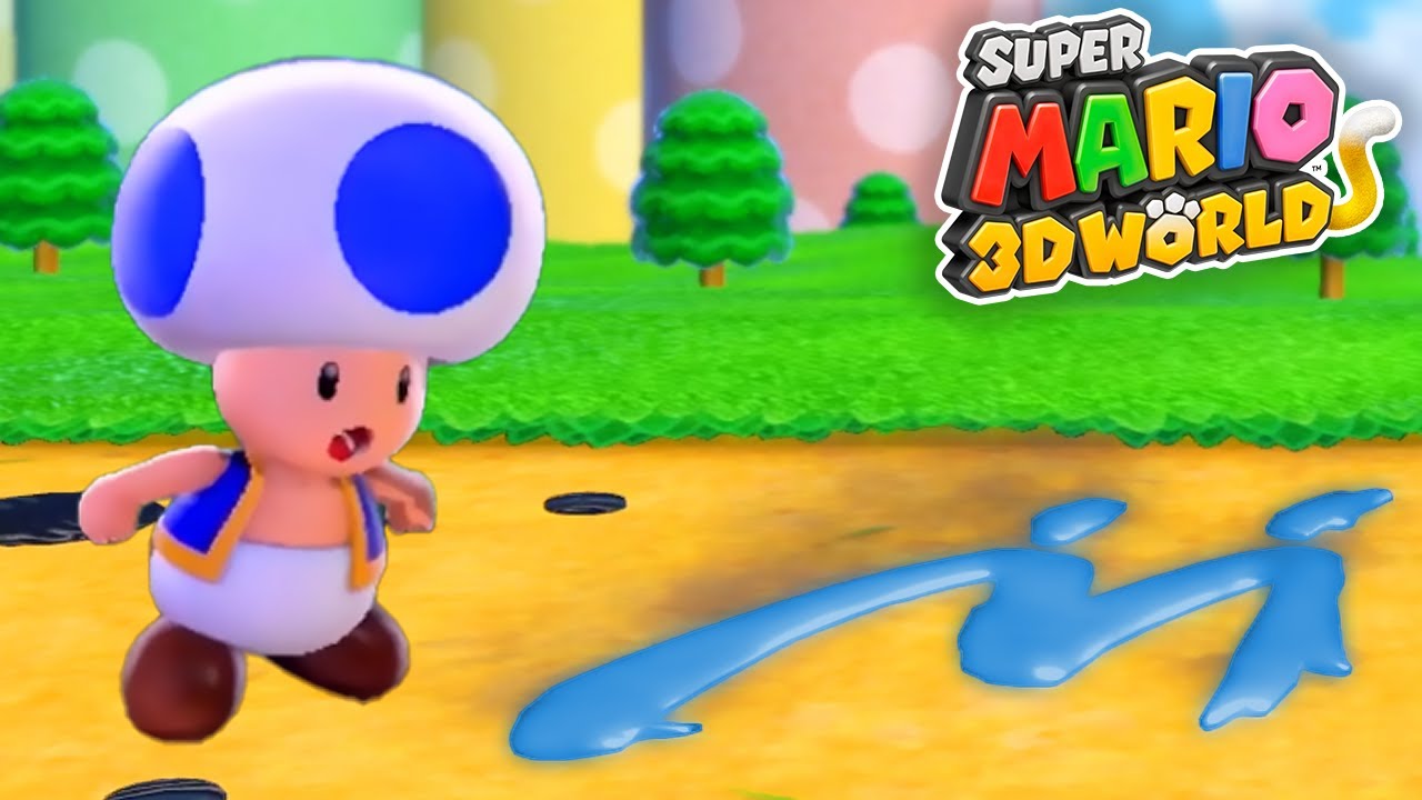Super Toad 3D World - World 1 Walkthrough