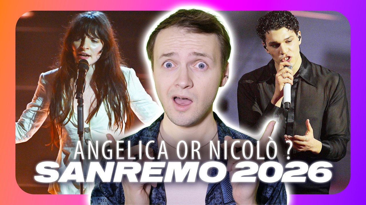 NICOLÒ FILIPPUCCI OR ANGELICA BOVE? 🇮🇹 WHO WILL WIN SANREMO 2026 NUOVE PROPOSTE? Reaction Serata 2