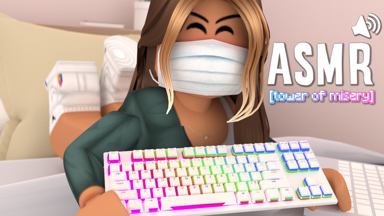 ROBLOX Tower Of Misery but it's KEYBOARD ASMR! | #2