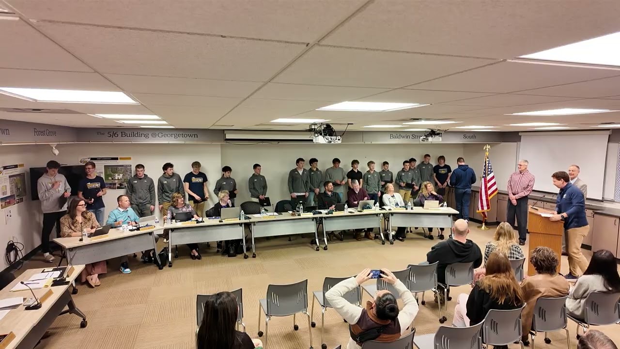 Hudsonville Public Schools Board of Education Meeting 1-8-2026