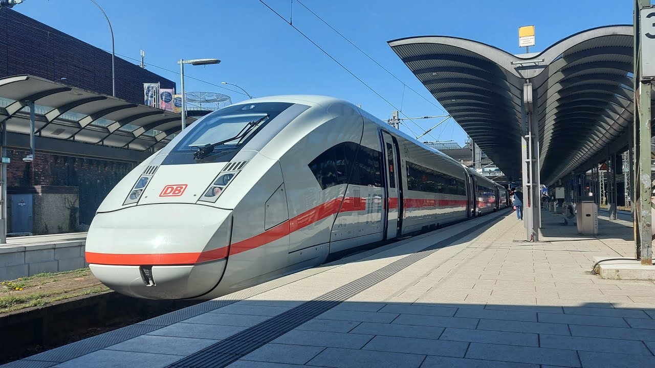 SOUND PUR - Ausfahrt ICE4 aus Hamburg Hbf