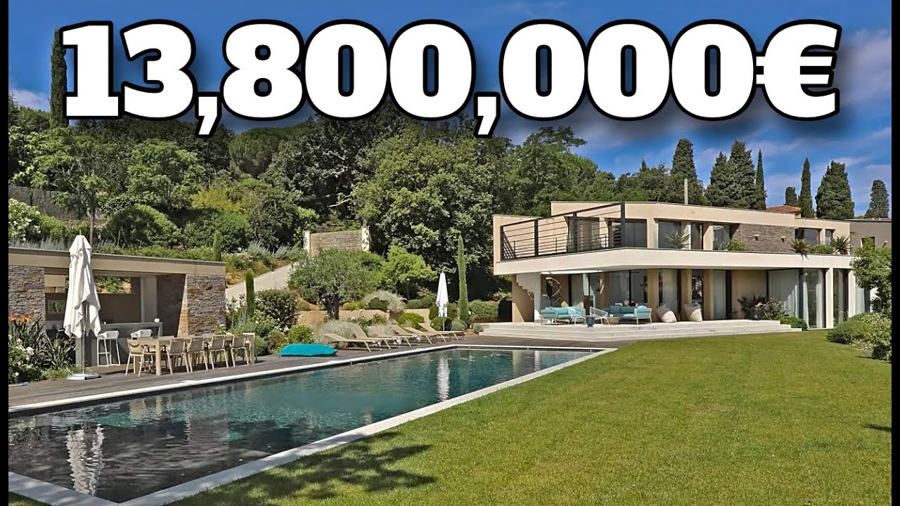 HOUSE TOUR VILLA D'EXCEPTION SUR SAINT-TROPEZ !! (Cinéma, Salle d'évènement etc...)