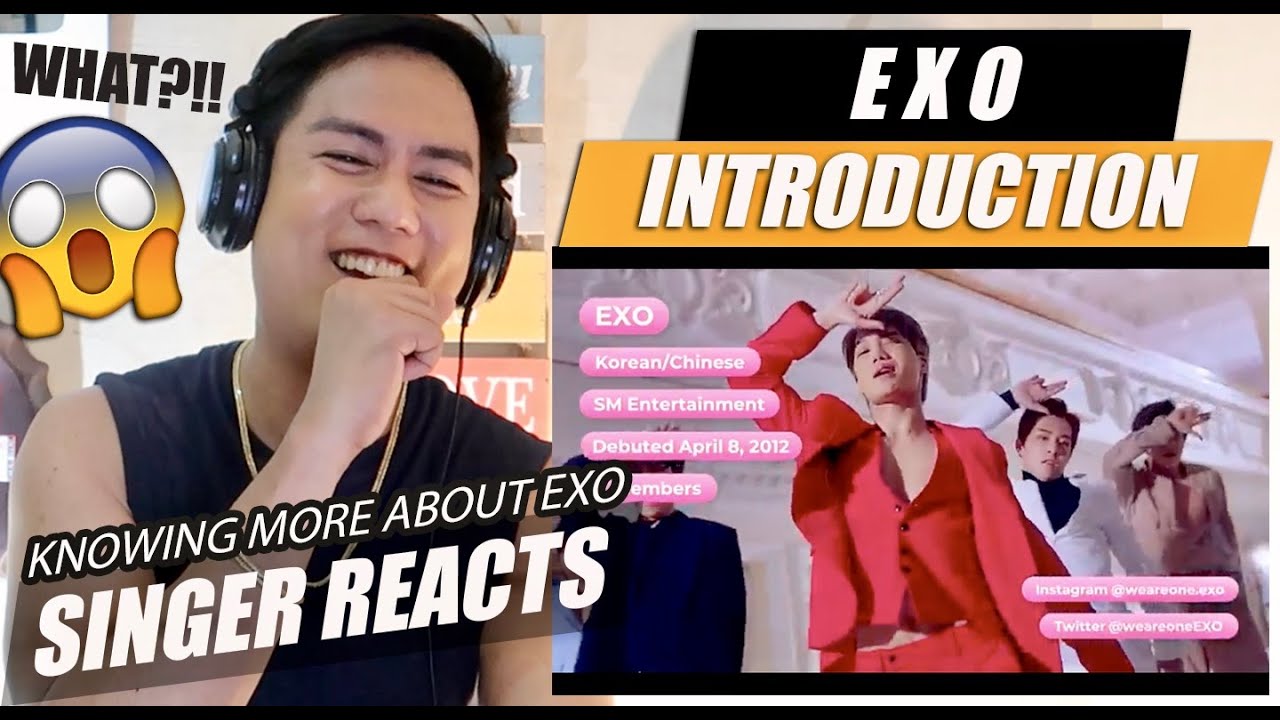 INTRODUCTION TO EXO 2020 | SINGER REACTION