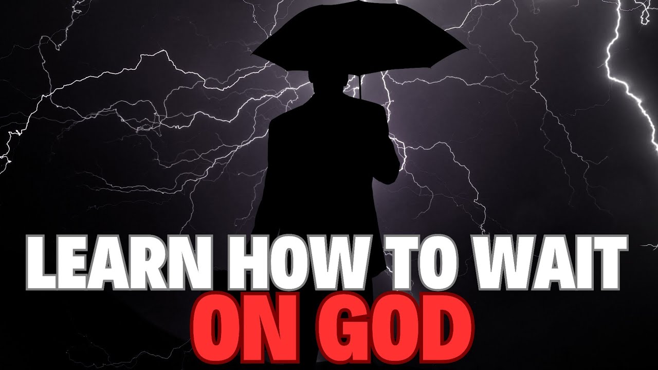 You need to wait on God and you will see his mighty hands on you - Christian motivation