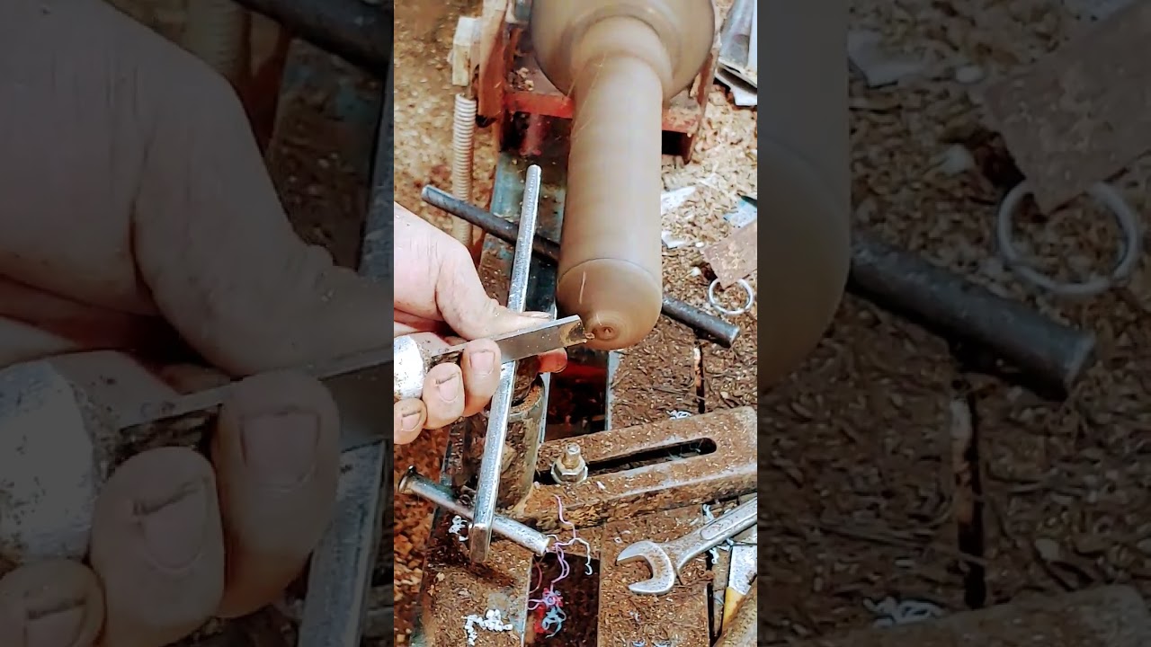 Wood turning idea#woodcleaning #woodworking #woodworking #woodworning #woodturn