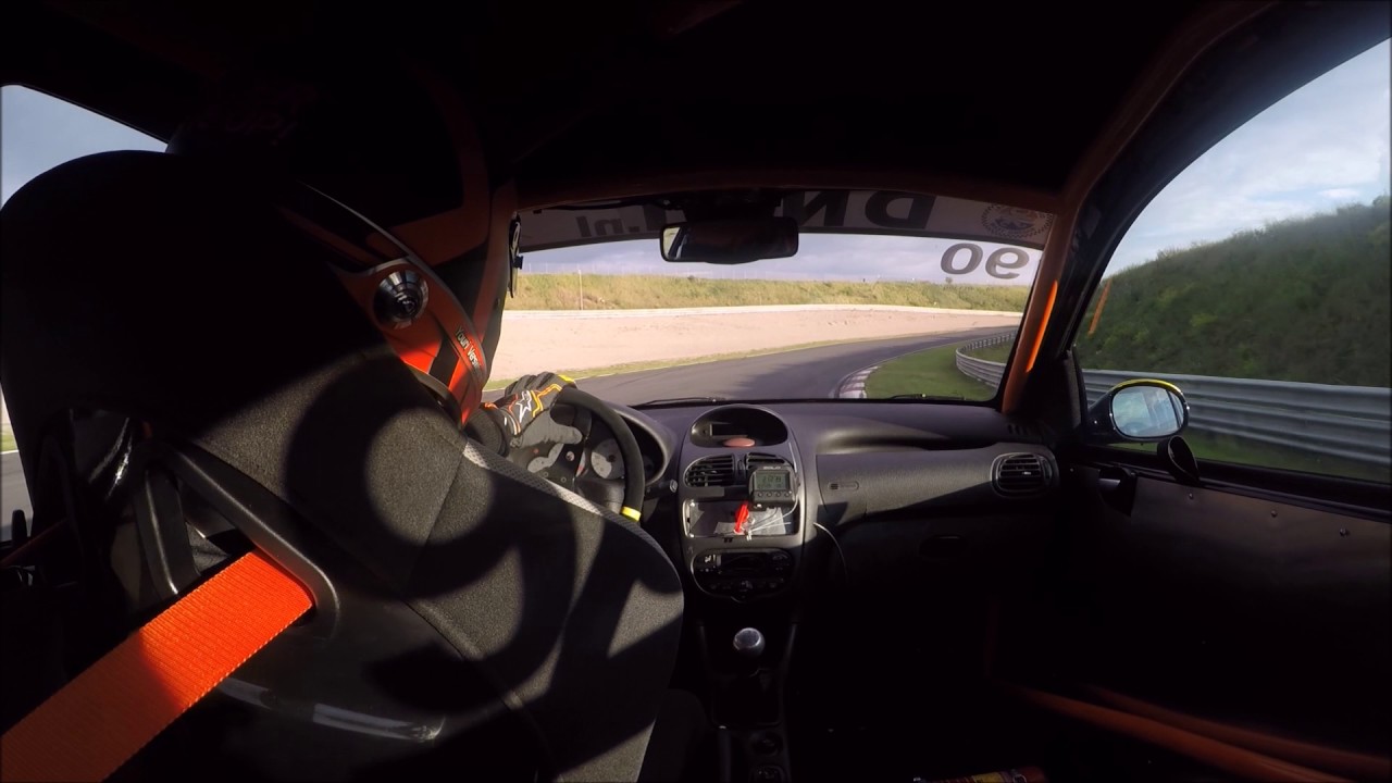 Youri Verswijveren Peugeot 206 GTI cup onboard Zandvoort