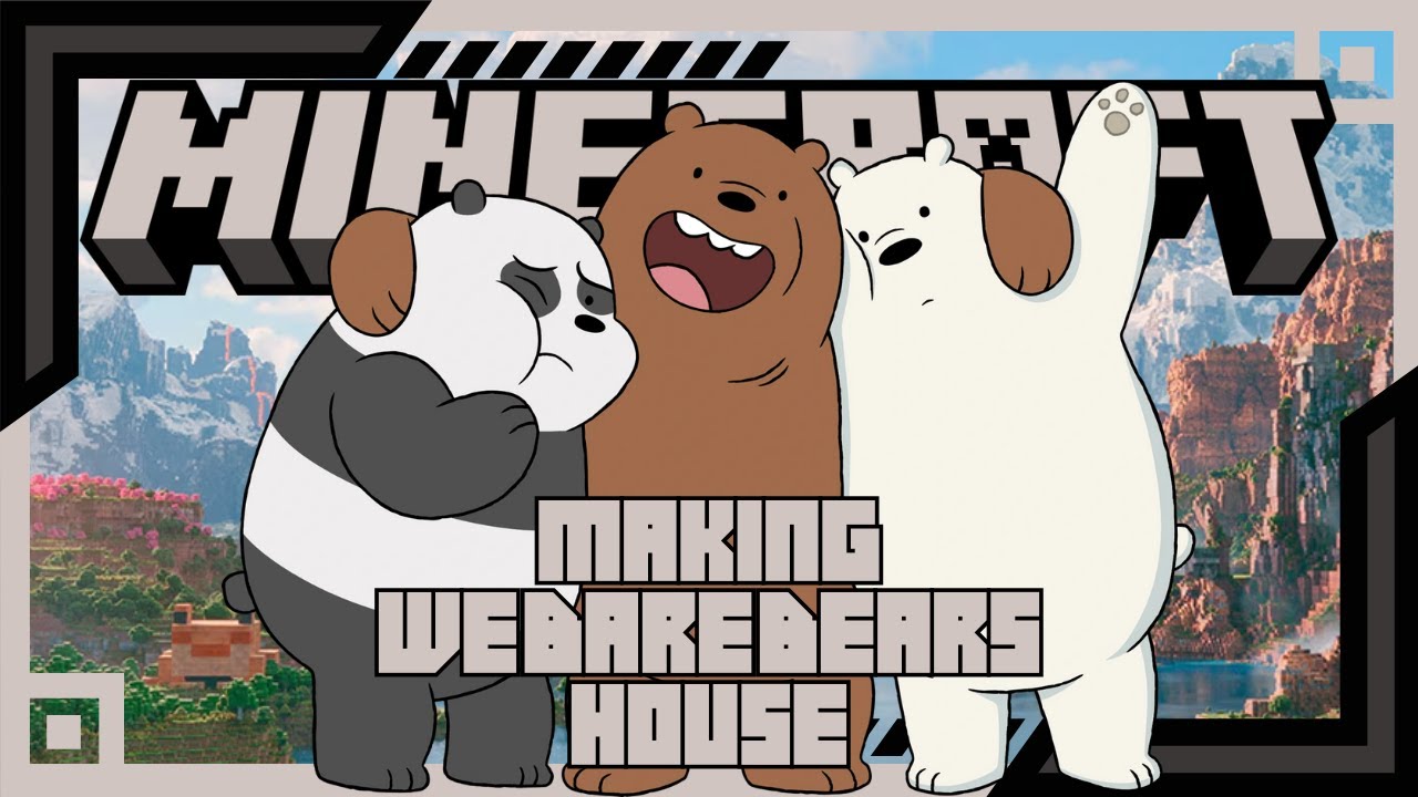 How To Make We Bare Bears House | Minecraft Building Tutorial