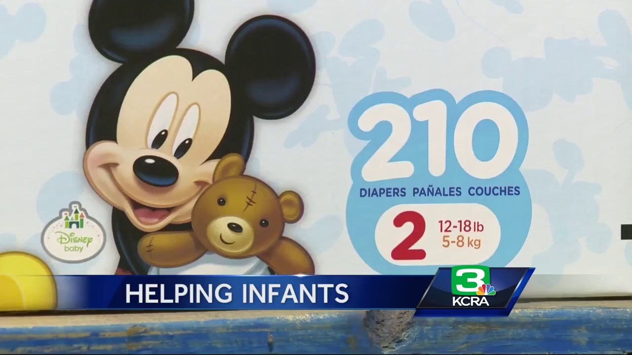 Sacramento Food Bank helps families with diapers
