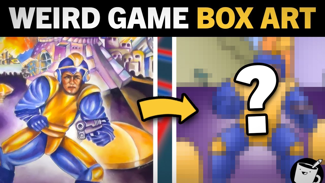 Recreating The Weirdest Video Game Box Art