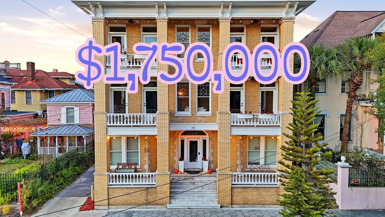 Rare Historic Springfield 5-Unit + Penthouse | 115 W 2nd St, Jacksonville, FL (Near Klutho Park)