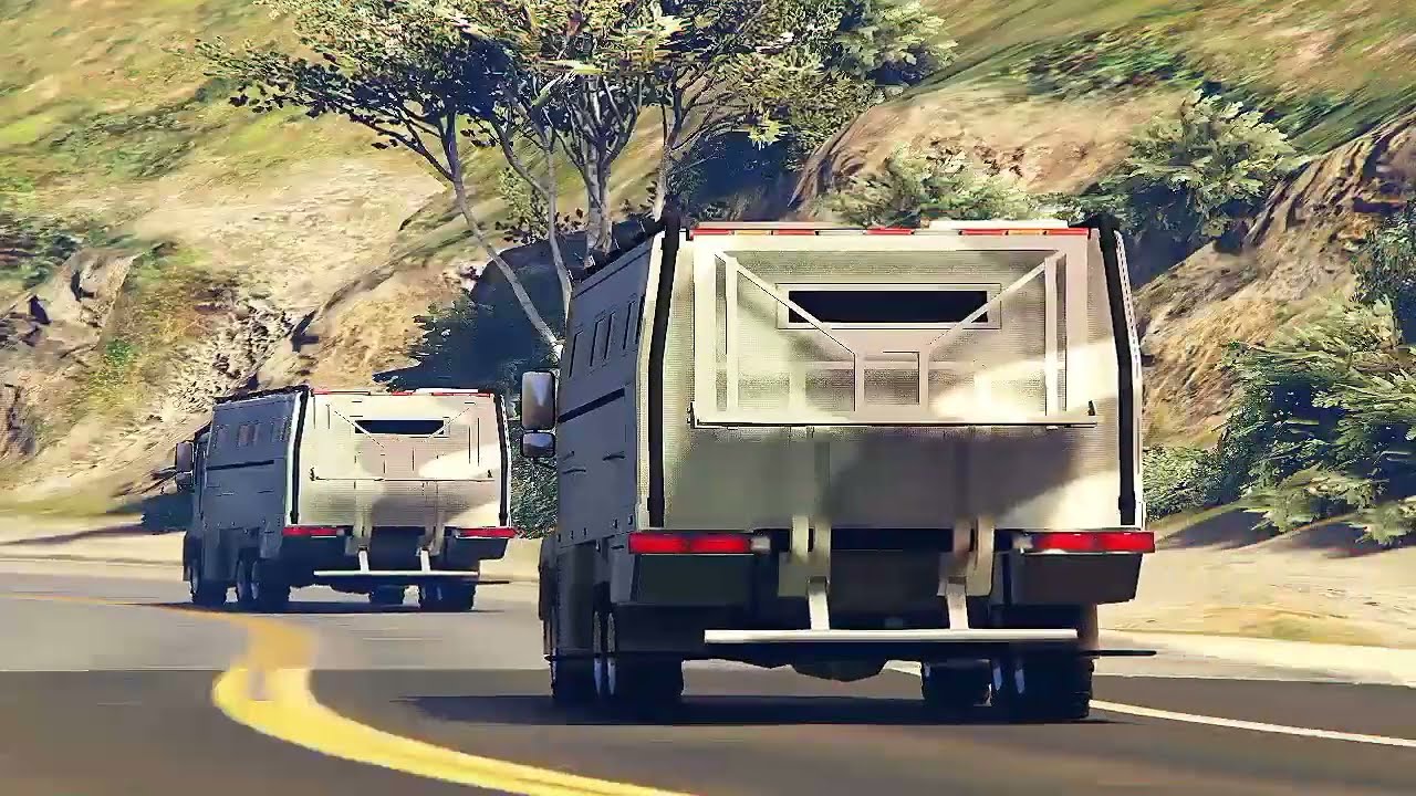  Just now ! Two countries war happened in GTA  V 