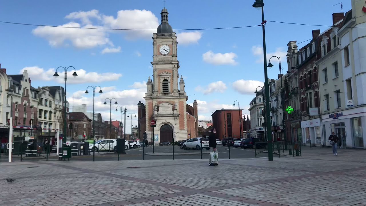 Walking Tour of City Lens - France Vidéo 🇫🇷🇪🇺 [4K]