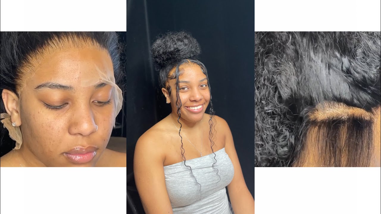 360 Lace Wig Install Tutorial | How To Glue The Back Lace Down | Dola Hair
