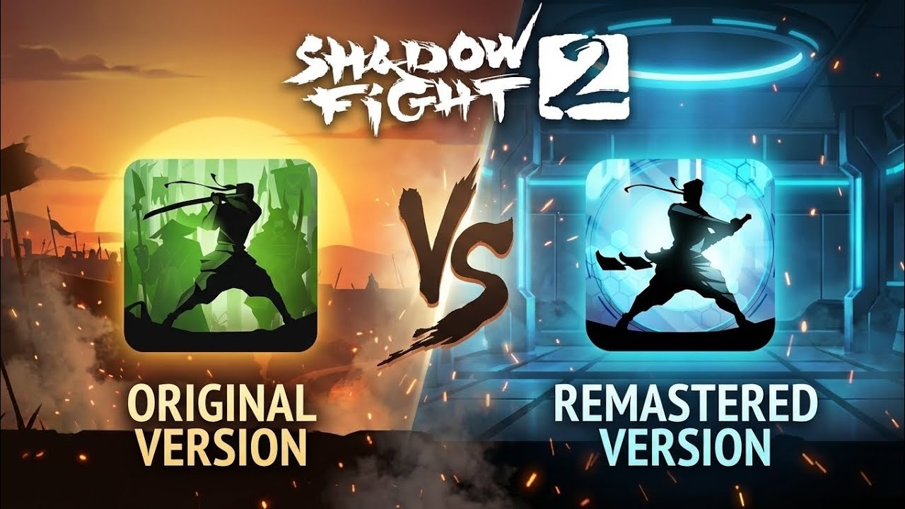 New Shadow Fight 2 Remastered vs Original Version | Major Update 3.0 Gameplay 🔥