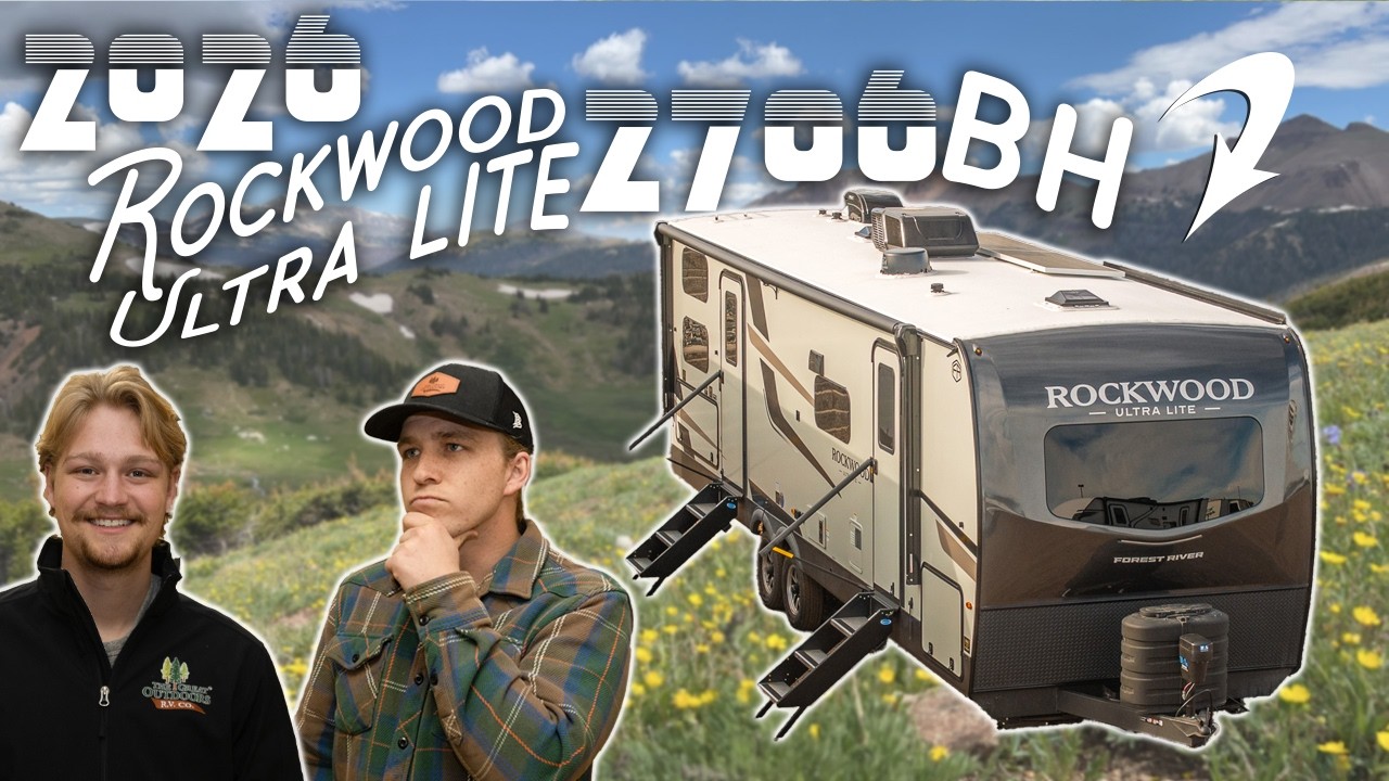 The Ultimate Family Camper! Sleeps 8 + Outdoor Kitchen! 2026 Rockwood Ultra Lite 2706BH