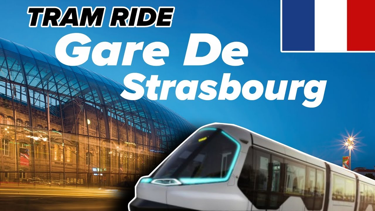 Gare De Strasbourg | TRAM RIDE #strasbourg #france #paris #train #tram #trip #trending #subscribe