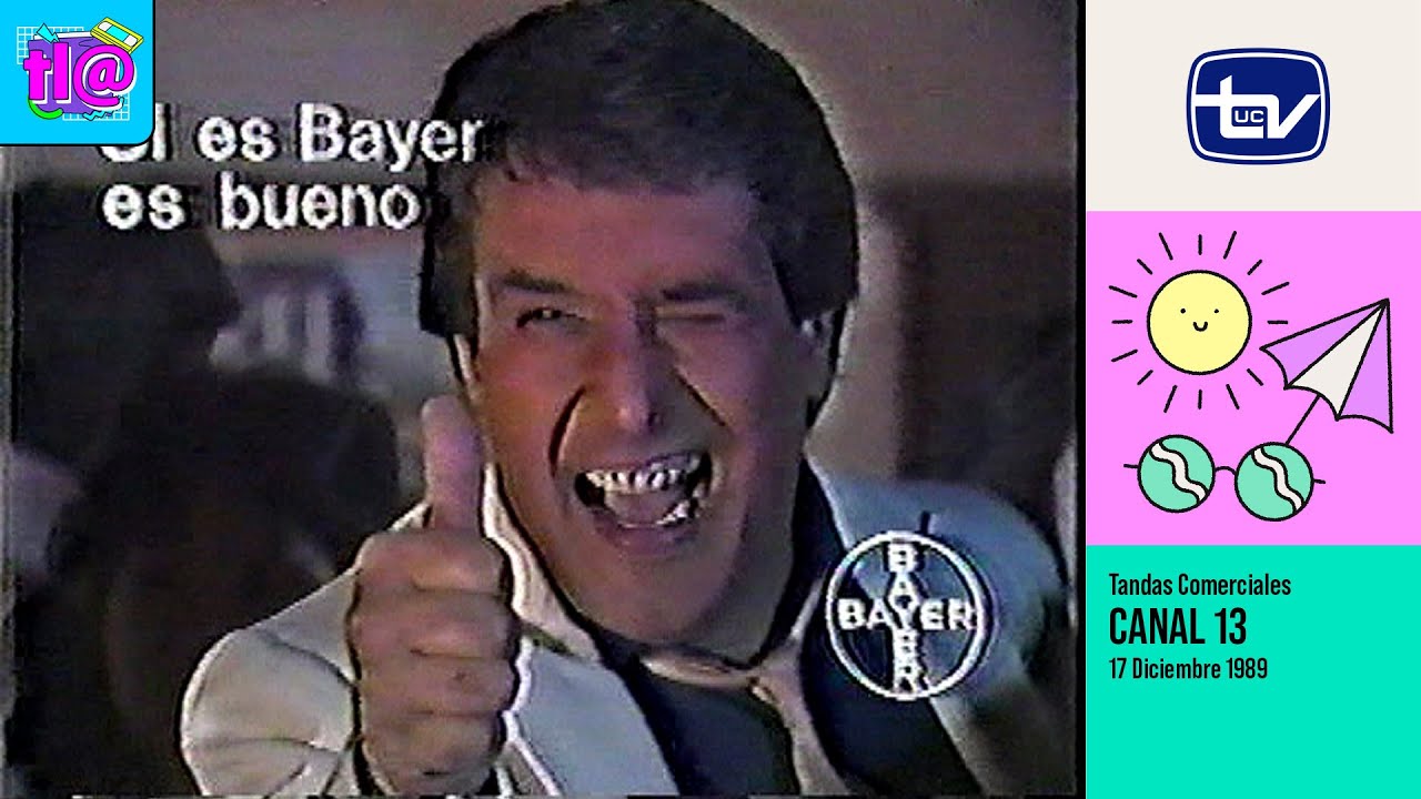 Tandas Comerciales Canal 13 (17 de Diciembre 1989)