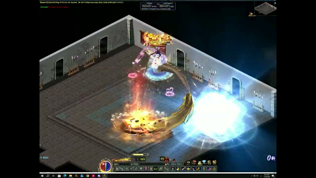 dune wanderer Vs Ninja #ConquerOnline #DuneWanderer