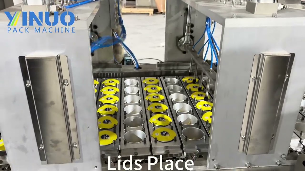 10000 one hour potato chips multiple-heads weigher cup filling sealing machine #Packaging machine 