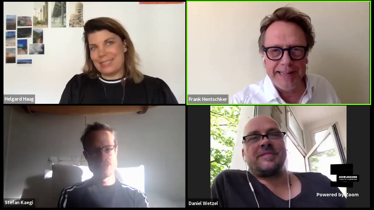 SEGAL TALKS: Rimini Protokoll’s Daniel Wetzel, Helgard Haug, Stefan Kaegi on Mon 27 April 2020
