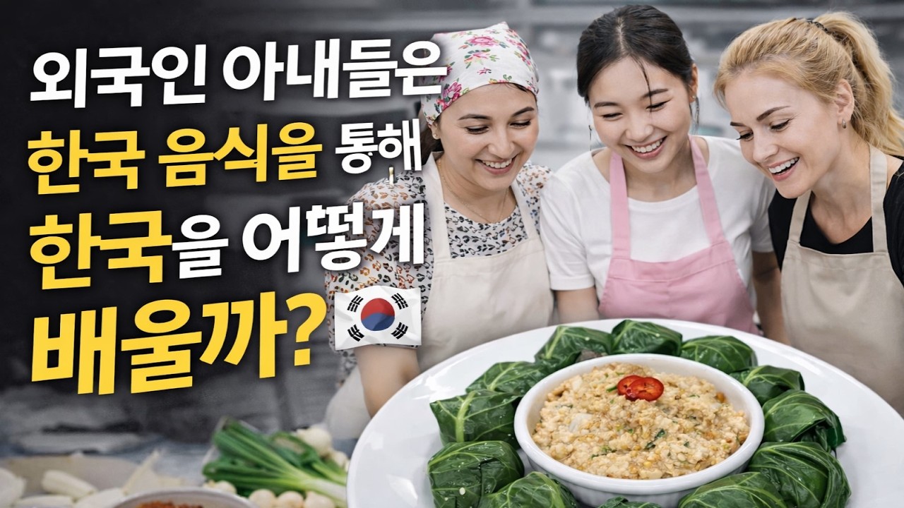 한국 음식을 통해 알아가는 외국인 아내들의 한국 이야기 #외국인아내 #국제결혼 #다문화가정 #다문화#한국생활#한국적응