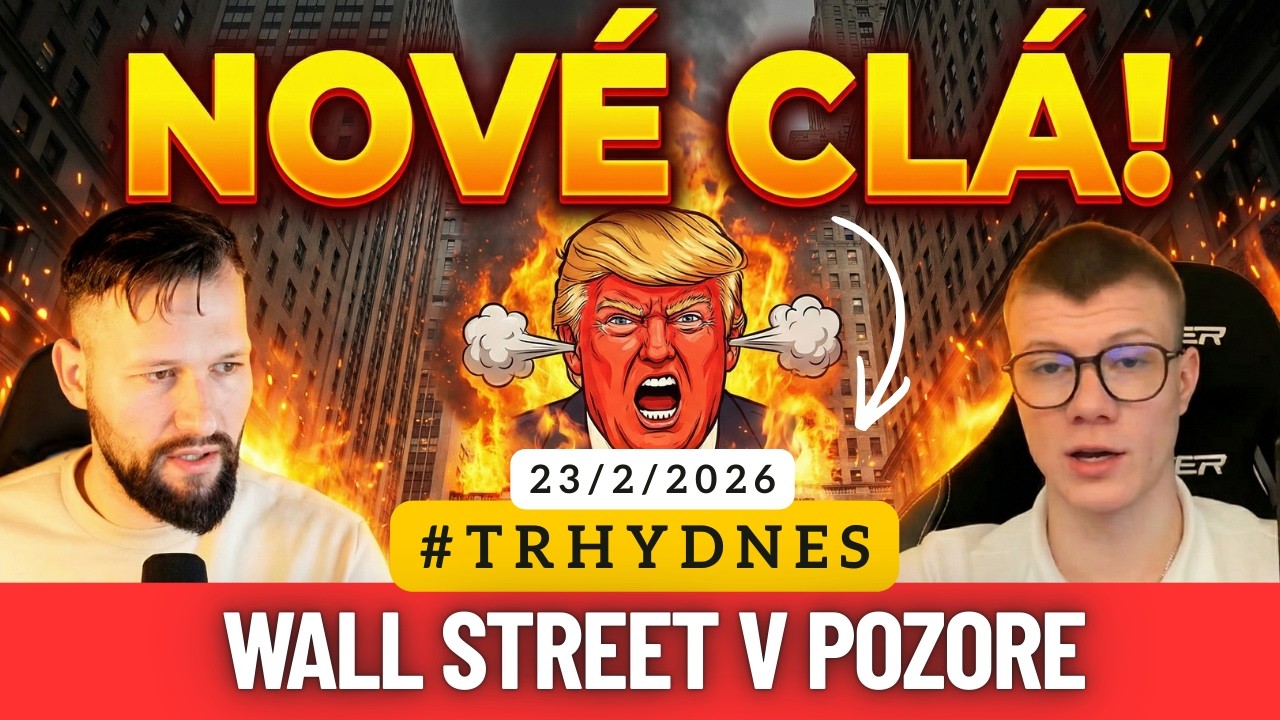 Akciový trh v POZORE 🔴  Trump opäť podkúril! (Prehľad týždňa) #TRHYDNES