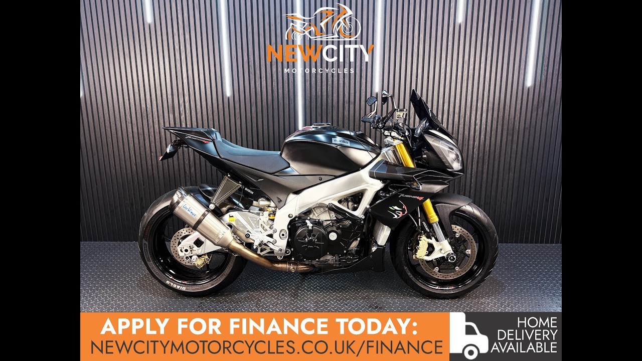 (2014) Aprilia Tuono V4 Black 10212 Miles Used
