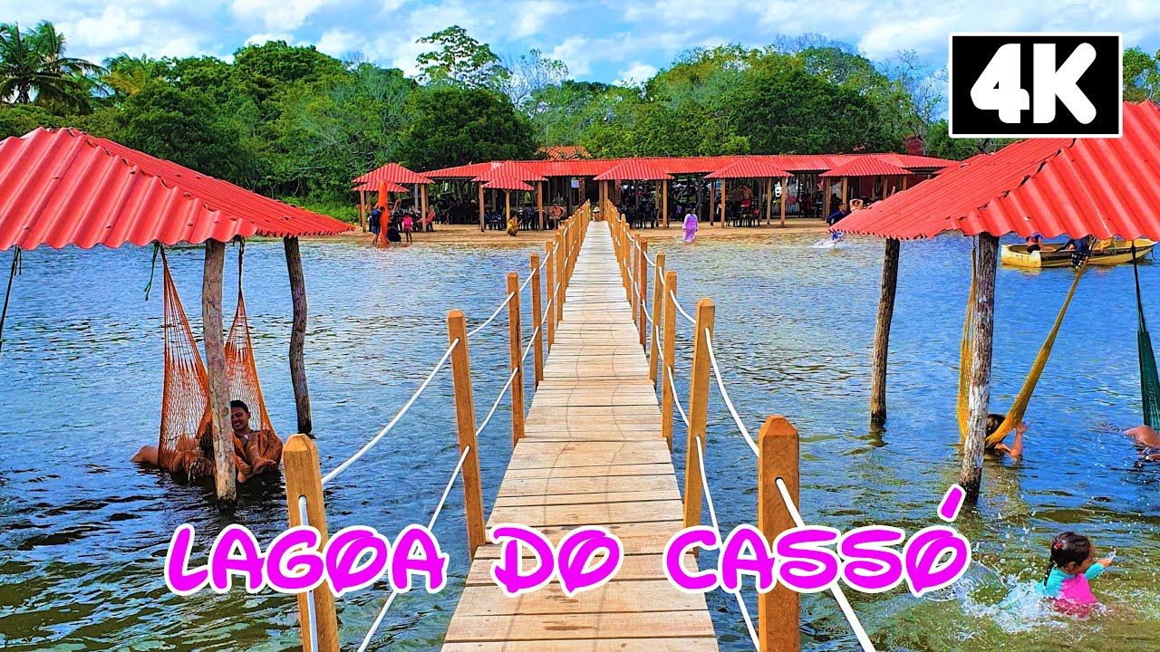 INVADINDO A LAGOA DO CASSÓ - 4K
