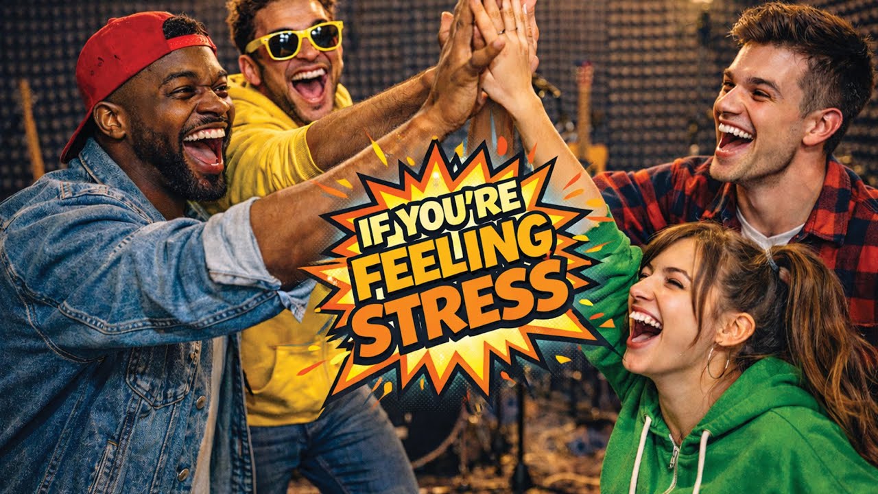 If You’re Feeling Stress - Laugh It Out | High-Energy Feel-Good Pop