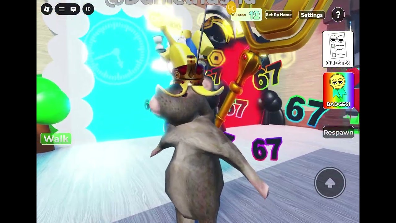 Rats never stop 
