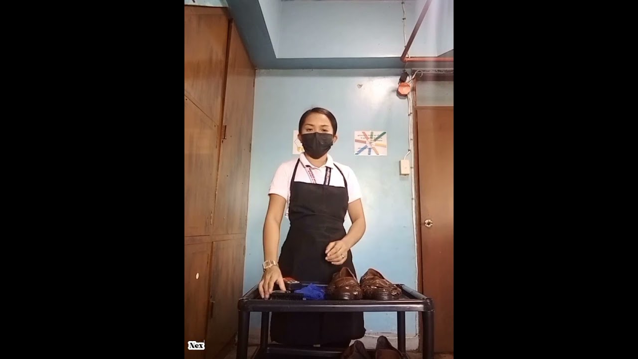 Housekeeping: Performing a Shoe polishing