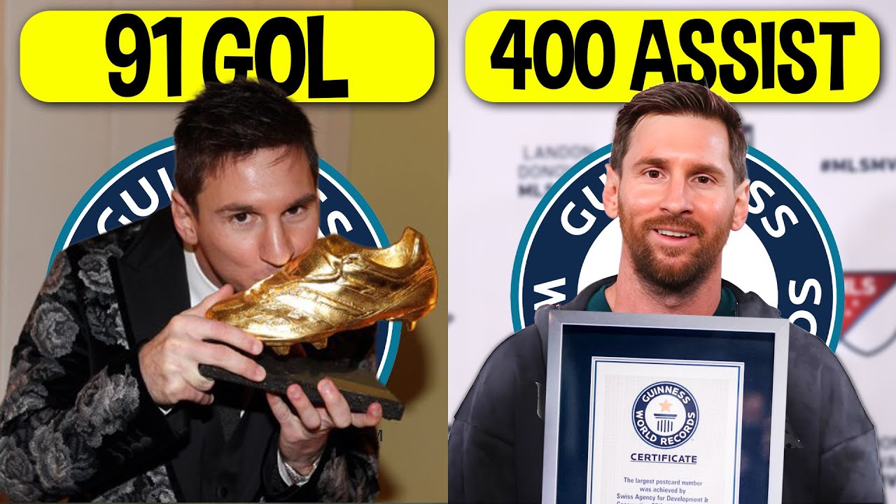 Rekor yang Messi Pecahkan di SETIAP Usia