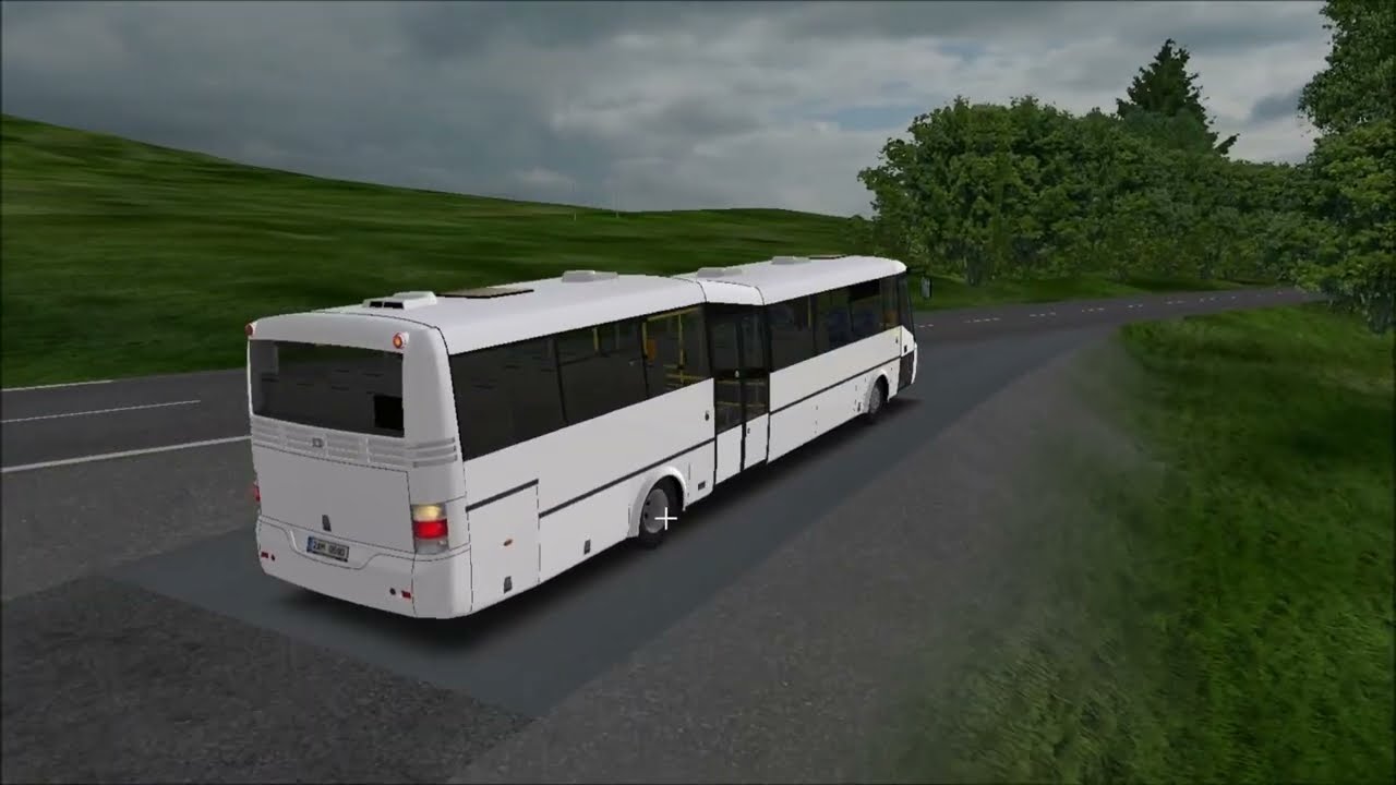 OMSI2 - Další ukázka z mapy Trutnovsko (úsek linky 691455)