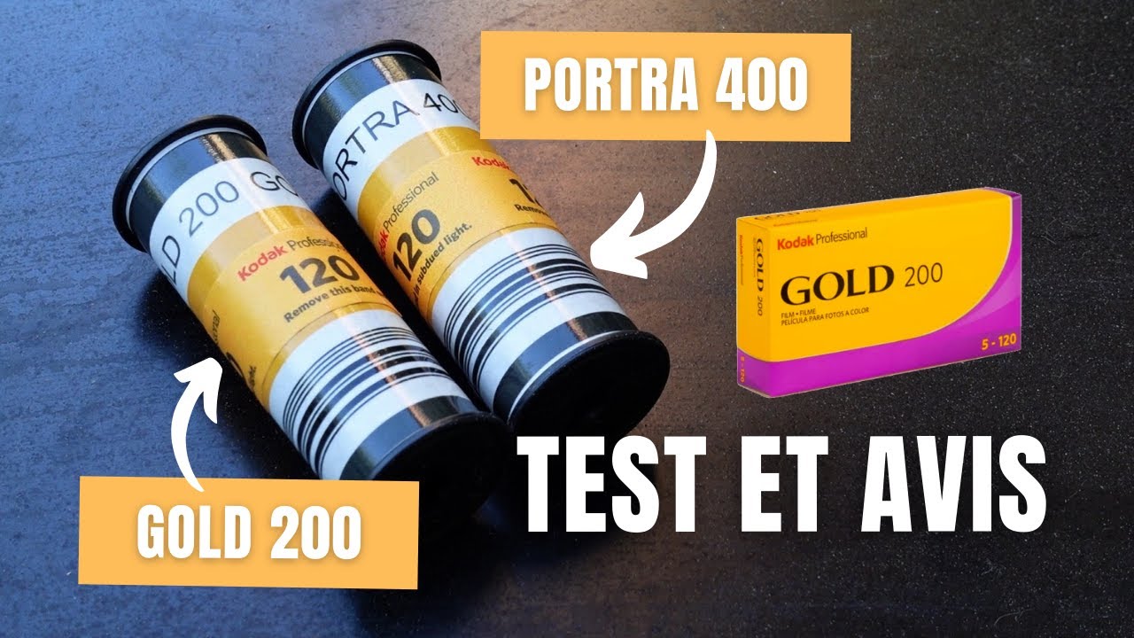 Mon avis sur la nouvelle KODAK GOLD 200 [120] + comparaison avec la PORTRA 400