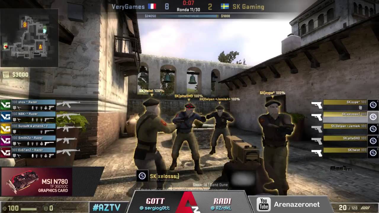 MSI Beat It EU: VeryGames vs SK-Gaming [3/3]