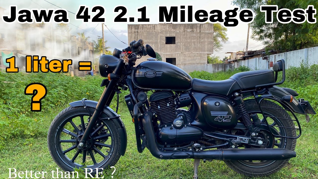Jawa 42 2.1 Mileage Test | 1 Liter Mileage Test | Akshay Gayakwad