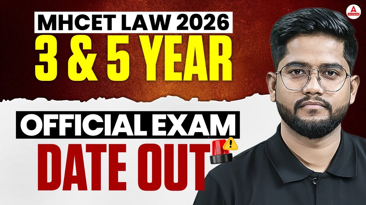 MH CET LAW 2026 Exam Date OUT | Official Exam Date | Biggest Update for Aspirants