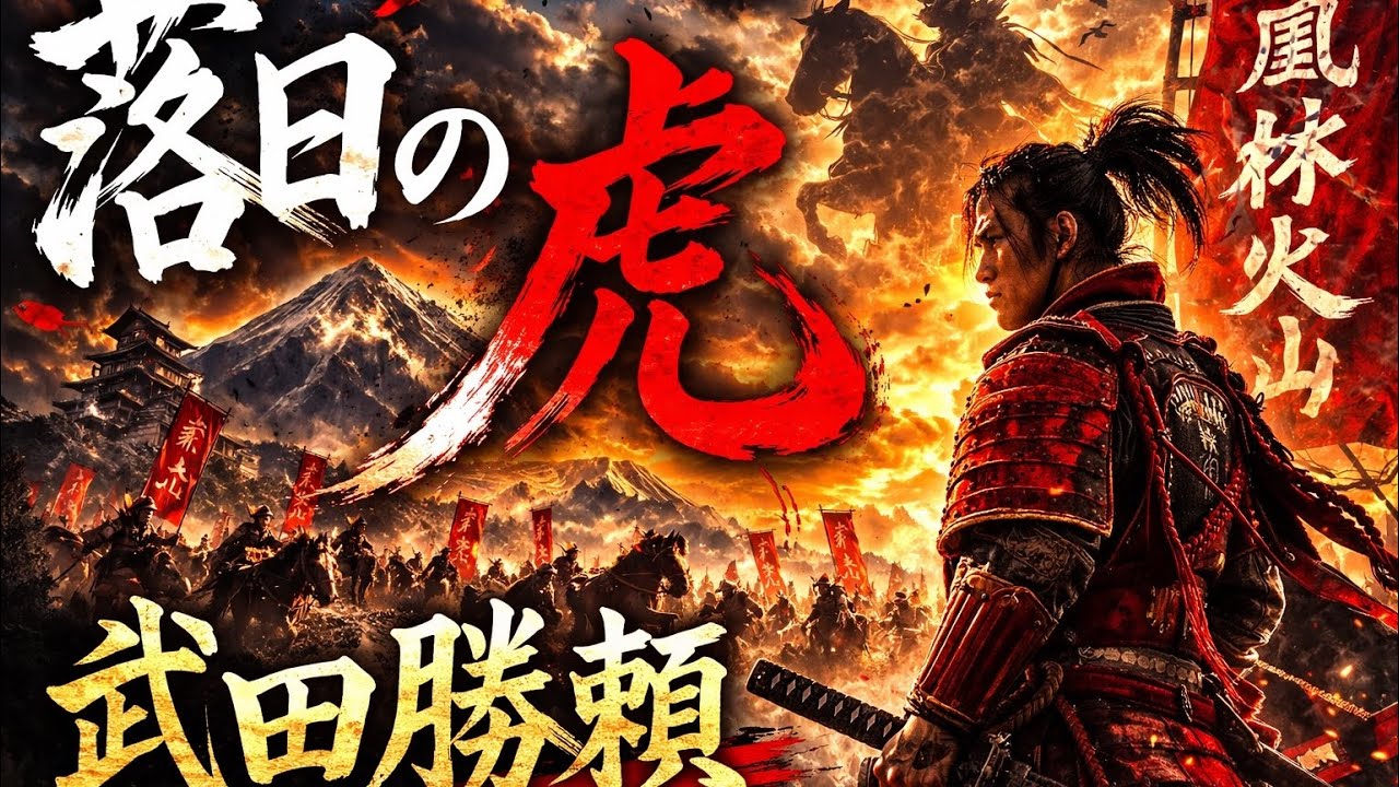 🔥【歴史ラップ】落日の虎 — 武田勝頼🔥（The Last Flame of Kai）