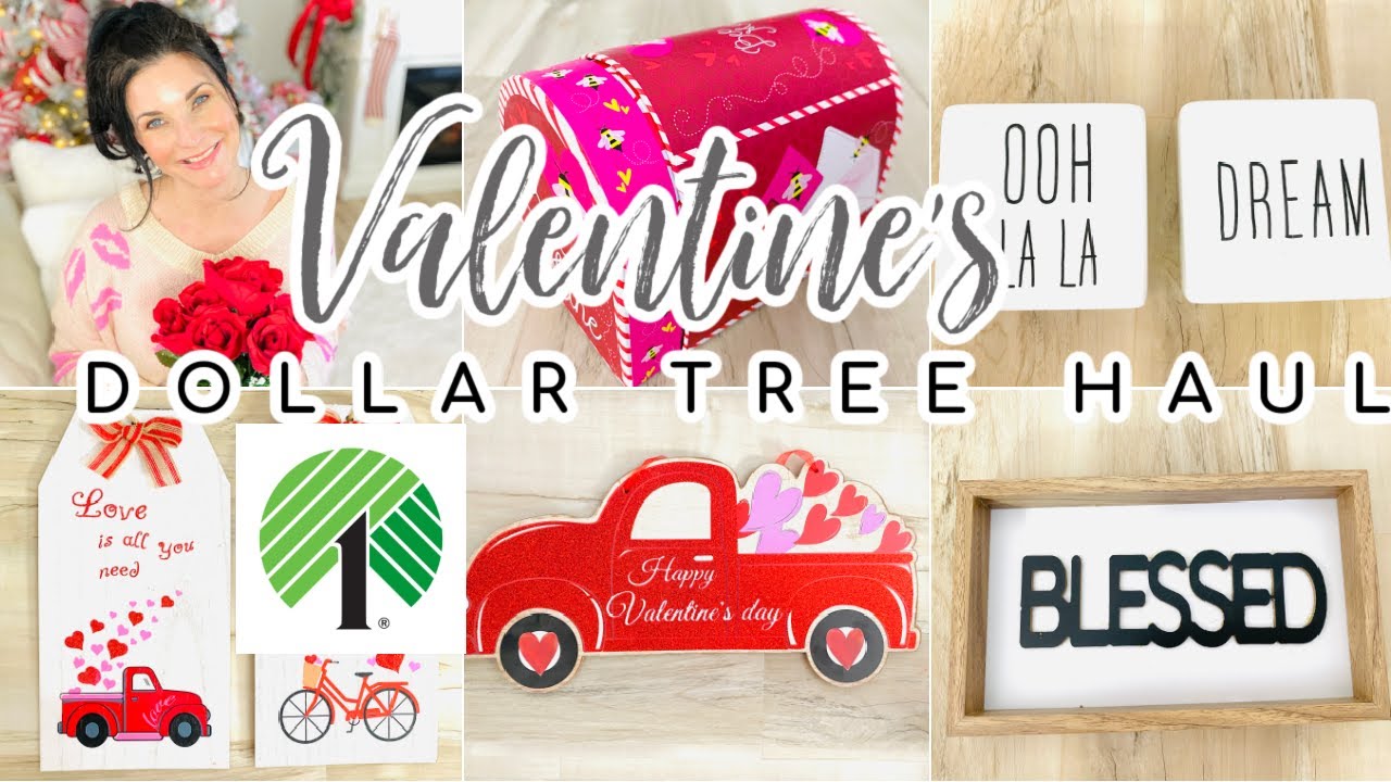🎄💕HUGE DOLLAR TREE HAUL~VALENTINE'S DAY~💕🎄