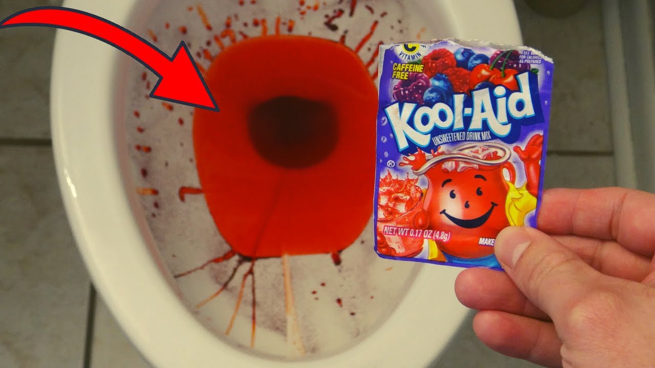 PUT Kool Aid in Your Toilet and WATCH WHAT HAPPENS!!💥