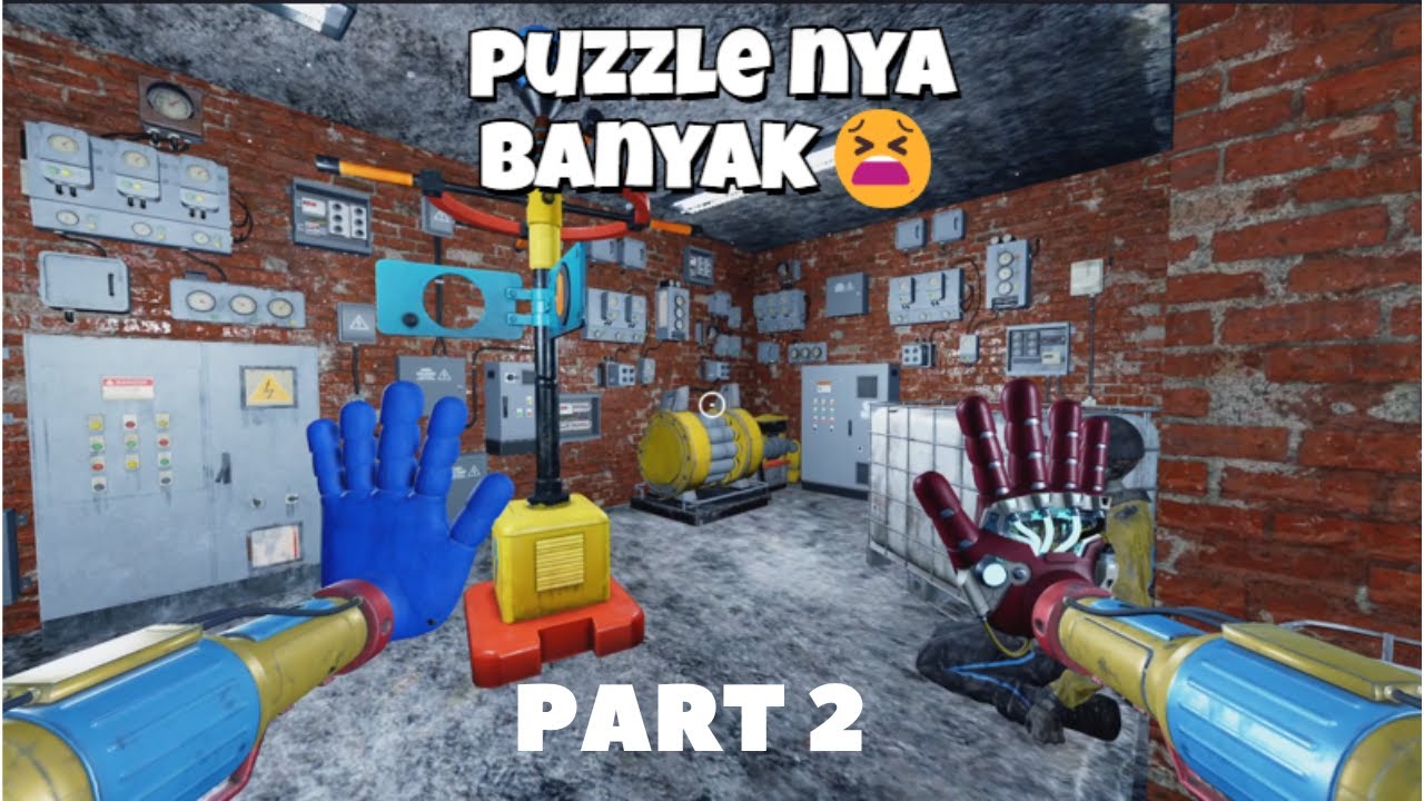 Poppy Playtime Prologue (fandmade) Gameplay part 2! puzzle nya susah😫