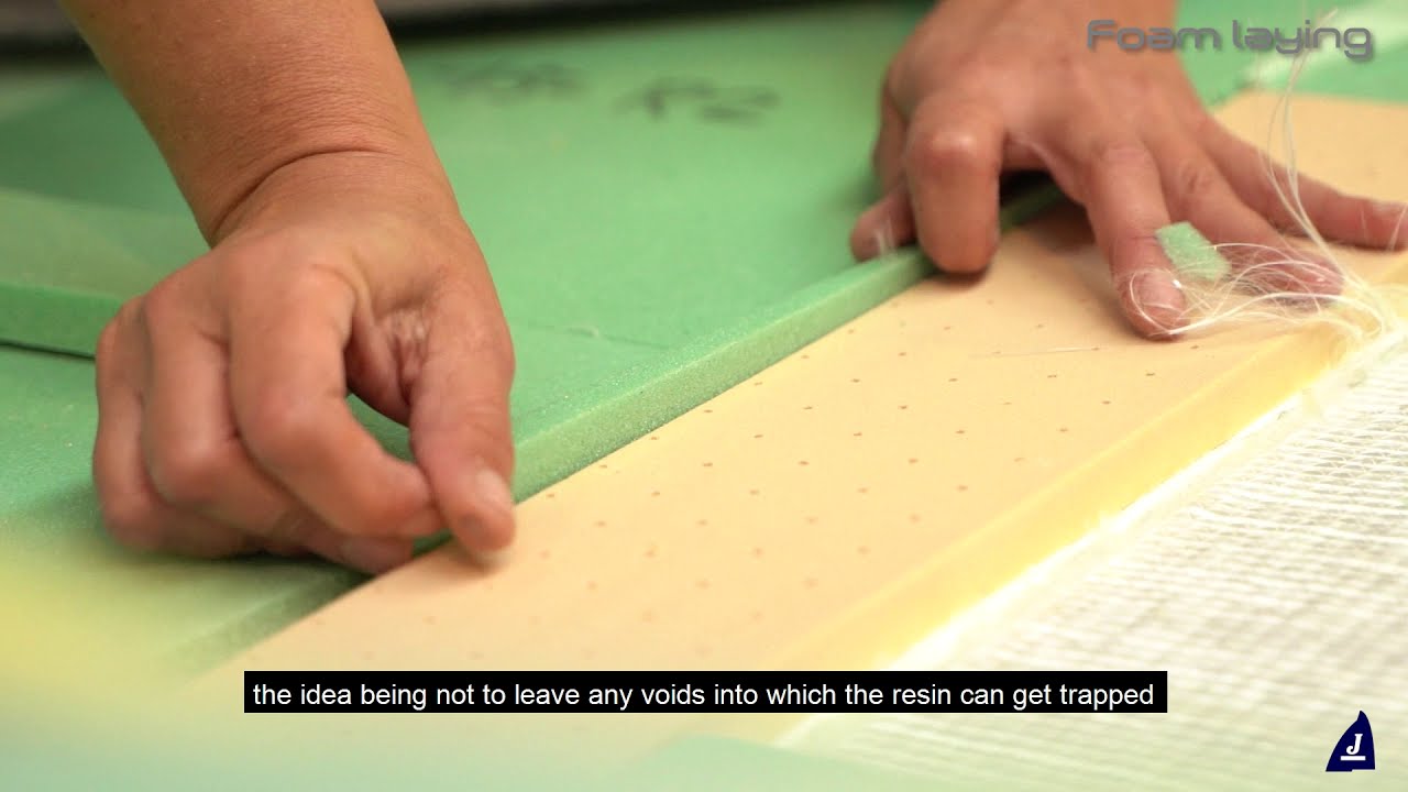 J Composites - Foam Laying