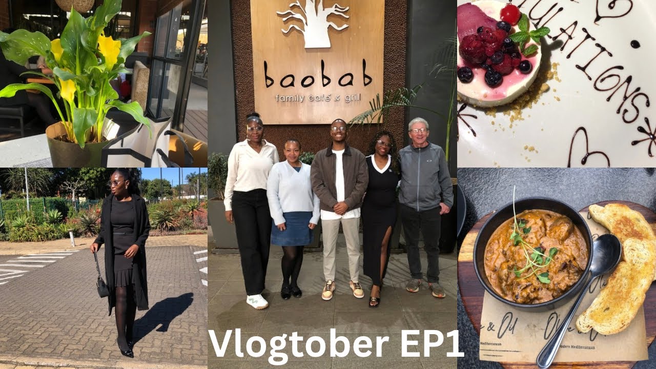 #vlogtober EP1  |Spend few days with me | Pretoria Celebration’s |Olive & Oil Special | 