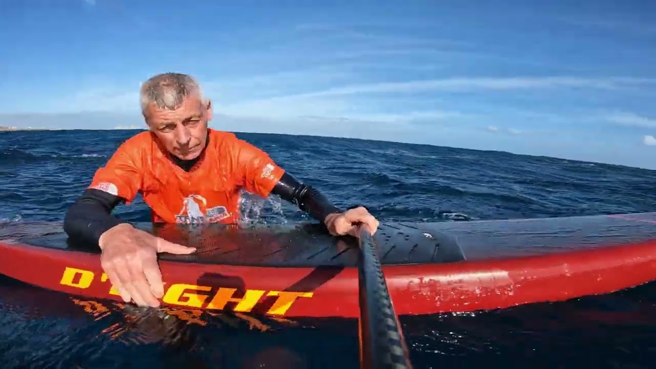 Short downwind clip on F One Eagle 890
