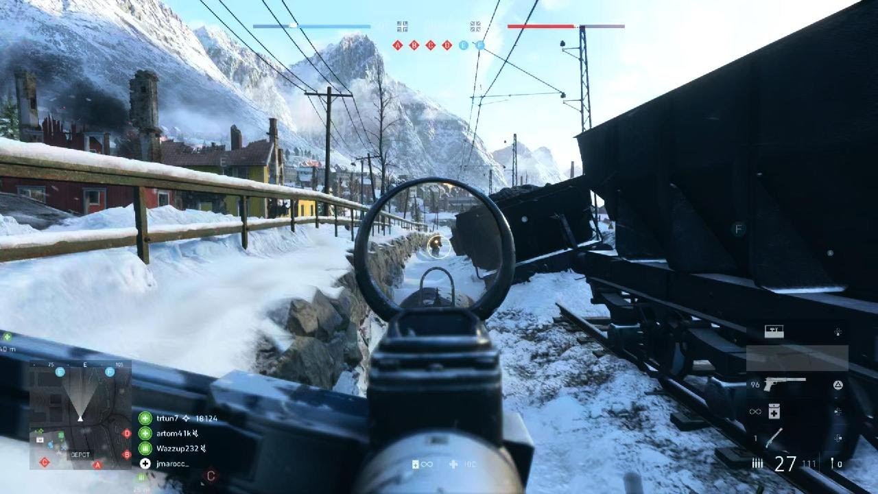 Battlefield V Multiplayer Gameplay Narvik PS5 4K (No Commentary)