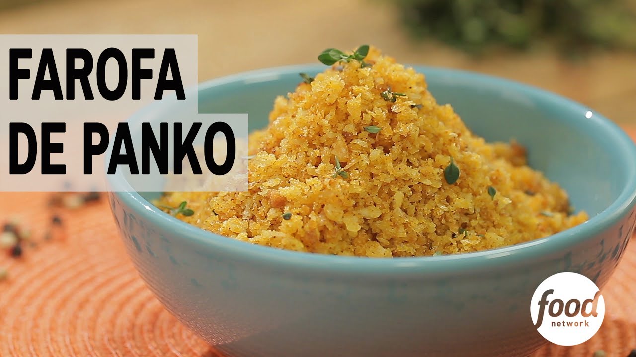 FAROFA DE PANKO | TEMPERO NA MOCHILA