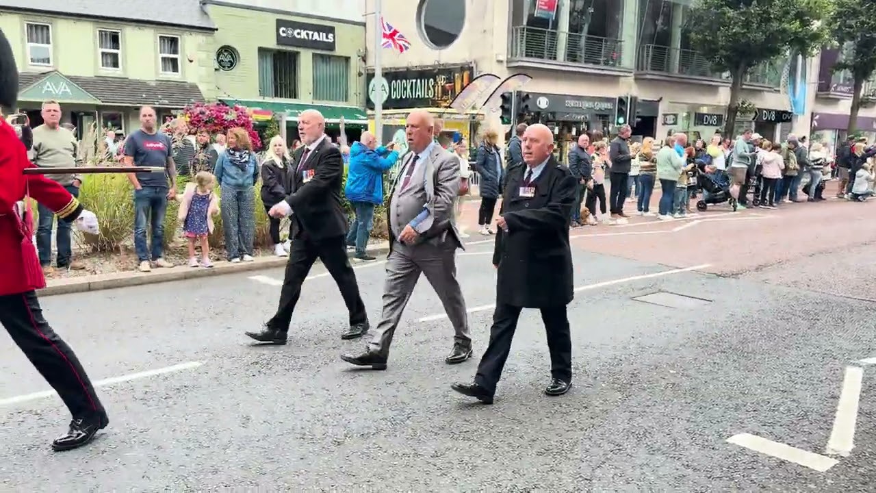 Irish Guards Freedom March in Bangor, 6 September 2025