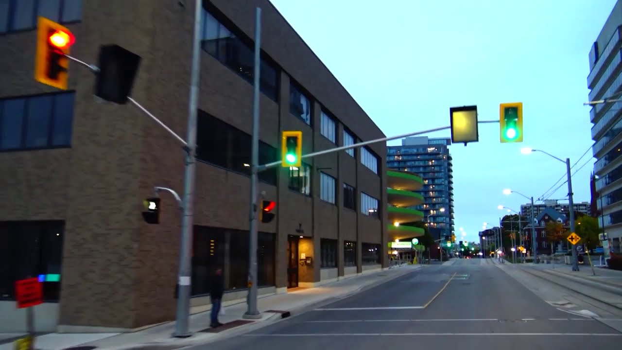 A drive through Downtown Kitchener! Kitchener Towing Company | Truck On Route Kitchener Waterloo