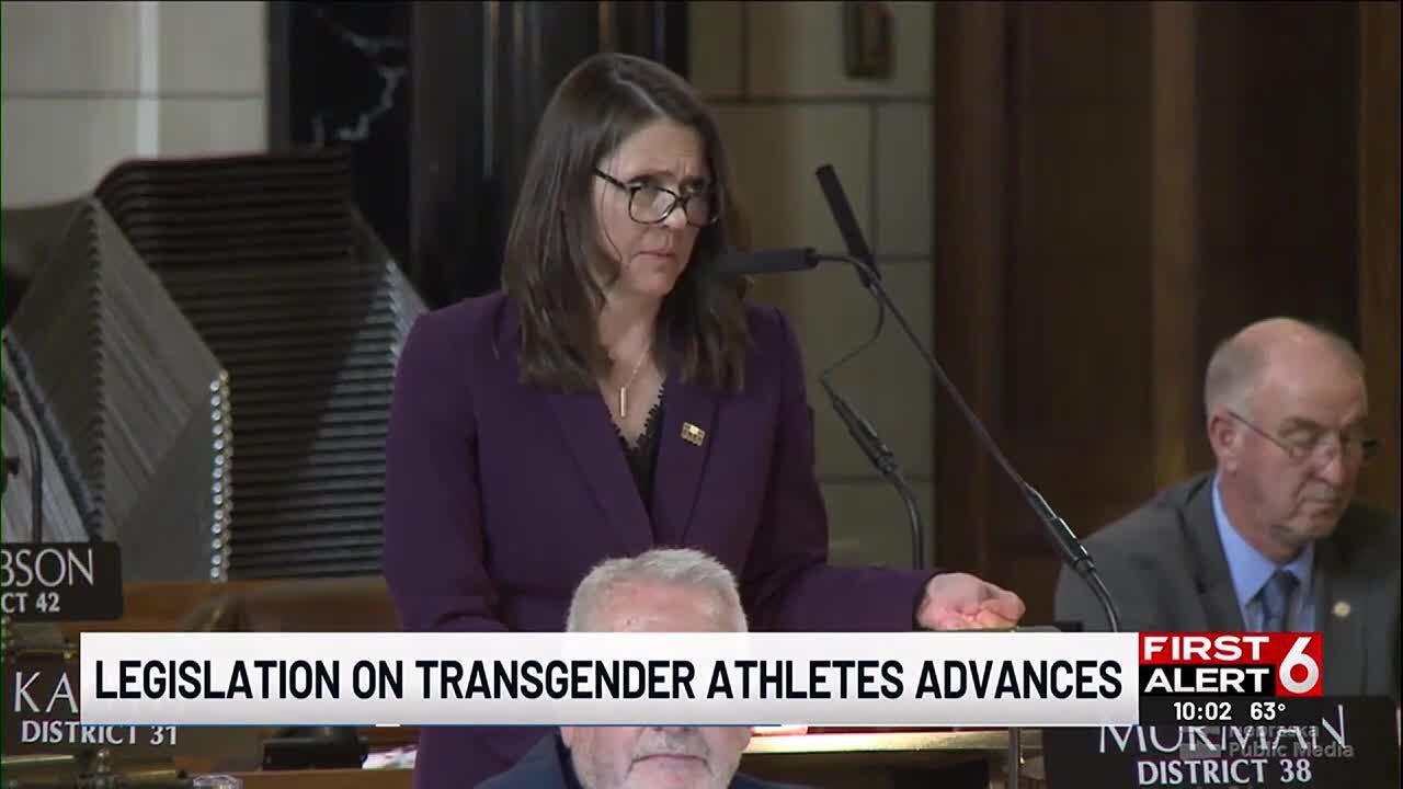 Bill on transgender student-athletes, restrooms advances in Nebraska Legislature
