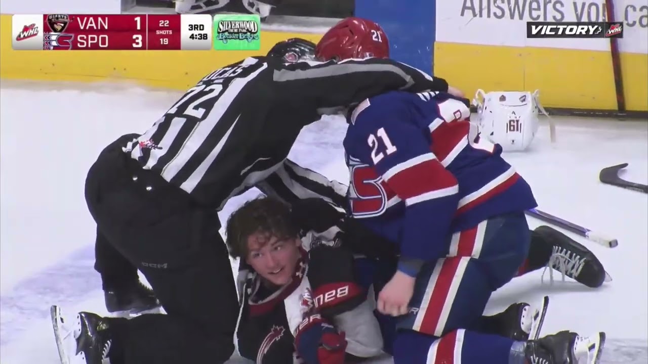 WHL Fights & heated moments 2/20/26